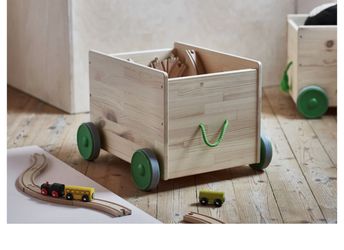 Toy Storage With Wheels   Brand New In Box