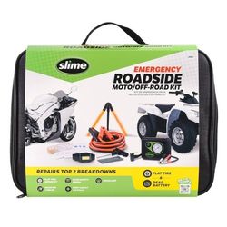Slime Motorcycle & Off-Road Emergency Roadside Kit with Tire Repair
