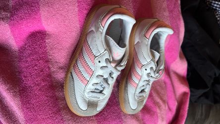 Adidas Samba Toddler Sneakers White Pink