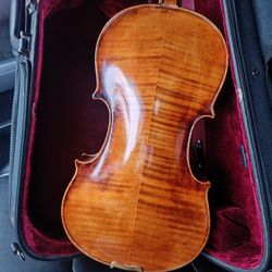4/4 Full-Size “Stradivari 1716 Messiah” Style Violin Antiqued Oil Varnish  Handmade New + Case & Bow