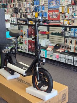 Electric scooter on payments with $49 down to take it home right away