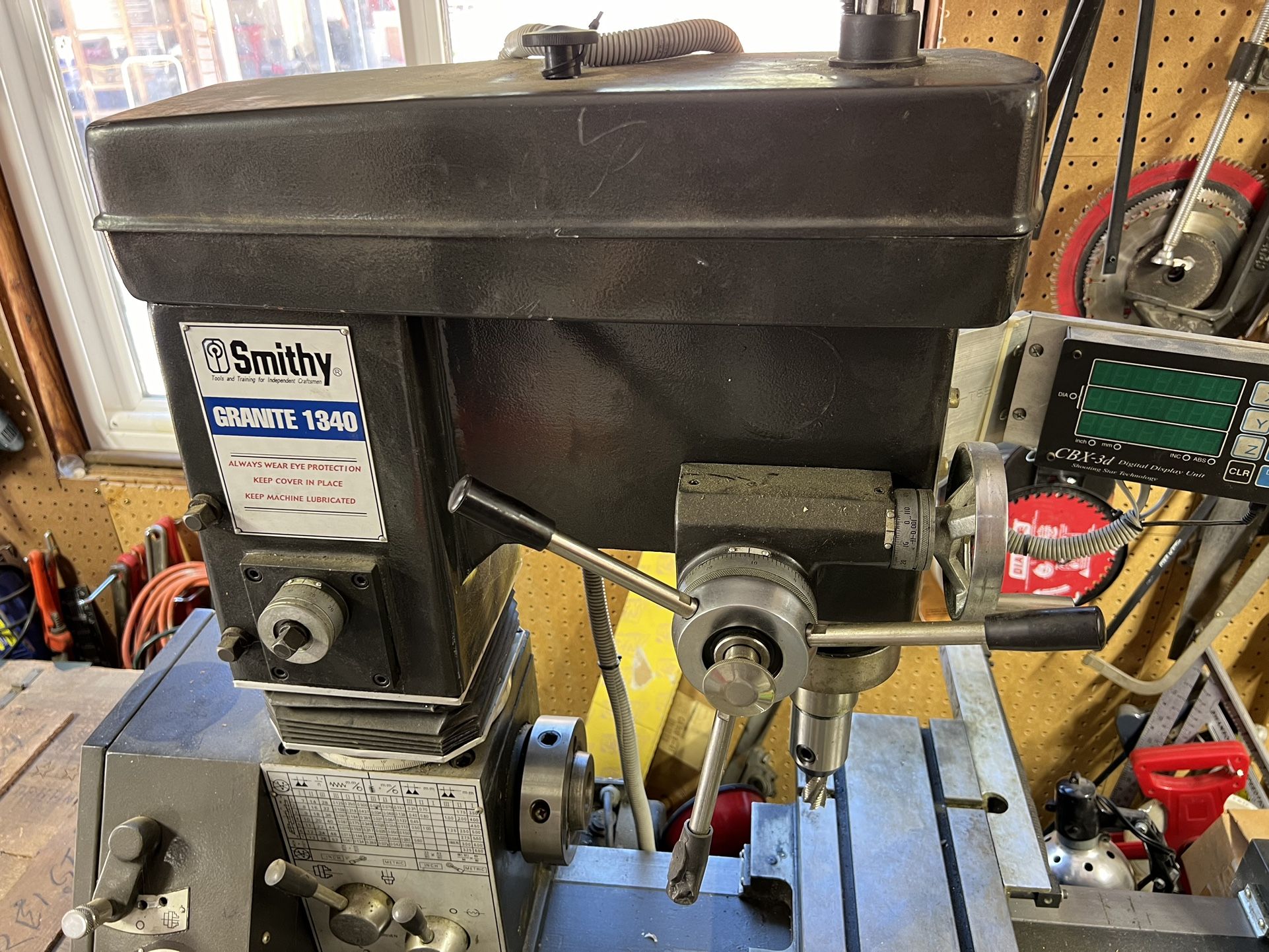 Lathe Mill Drill 3:1 Combo Smithy 1340