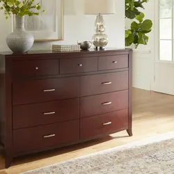 ESTATE SALE – Brighton 9 Drawer Dresser & Mirror