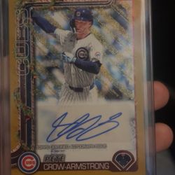 PCA Signed Player Card 1/1