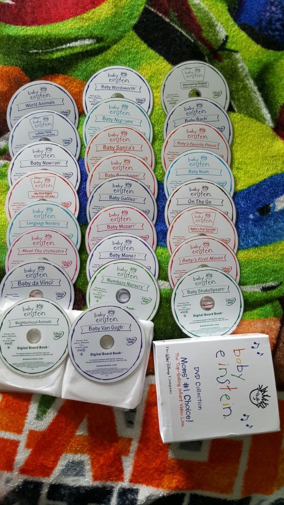 Set 25 Dvds Baby Einstein By Walt Disney Company For Sale In Corona Ca Offerup