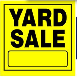 Yard Sale This Friday 2/6 From 7AM-12PM
