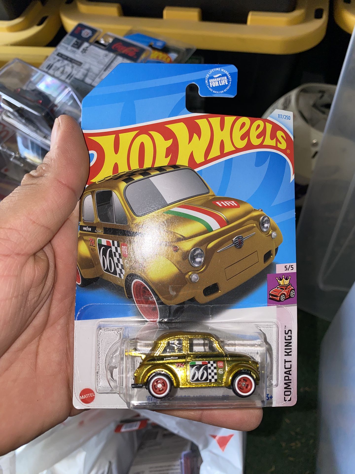 Hot Wheels 60s Fiat 500D Modifications Super TH