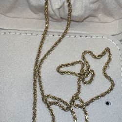 10k Gold Rope Chain from Jared