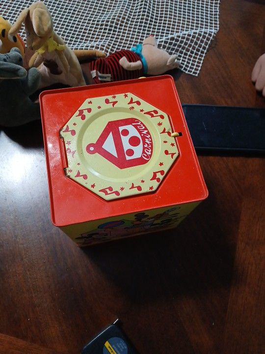 Vintage Mickey Mouse Jack In The Box