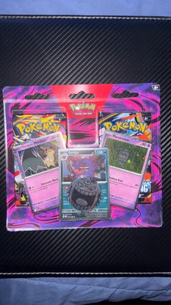 Pokémon TCG Gengar Blister Pack Bundle