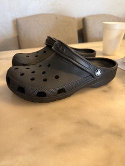 Black crocs