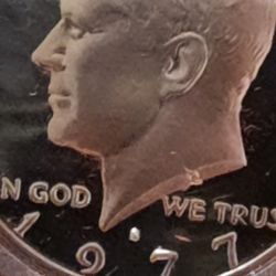 🪡1977~S~50c~ Kennedy half dollar🪡