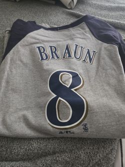 Ryan Braun 3/4 Sleeve Brand NEW