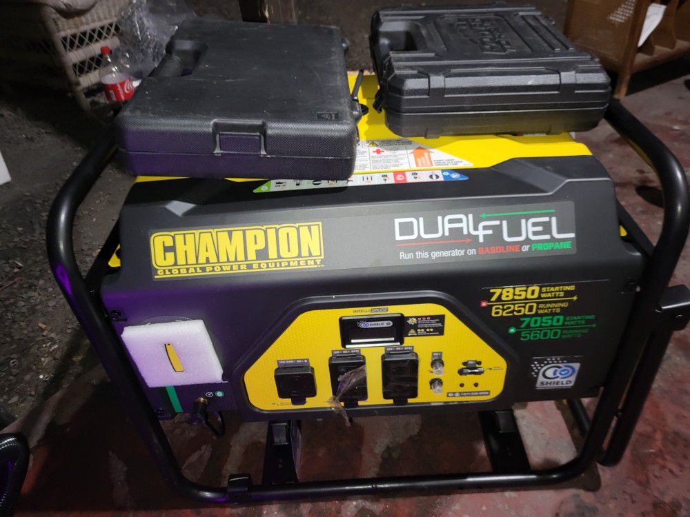 Duel Fuel Portable Generator