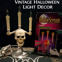 Vintage Haunted Candelabra Light Decoration