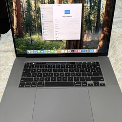 16" 2019 Macbook Pro 16GB RAM 512 GB SSD