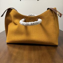 Cult Gaia Erin Weekender Bag - Deep Saffron - BRAND NEW