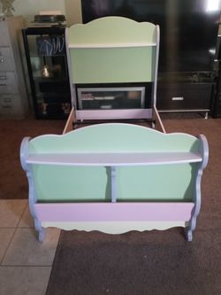 Beautiful Shabby Chic Twin Bed Frame