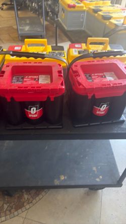 Group 35 Red Optima Battery