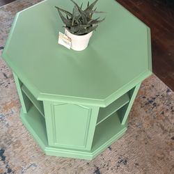 Octagon End Table