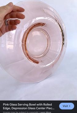 Pink Serving Dish
