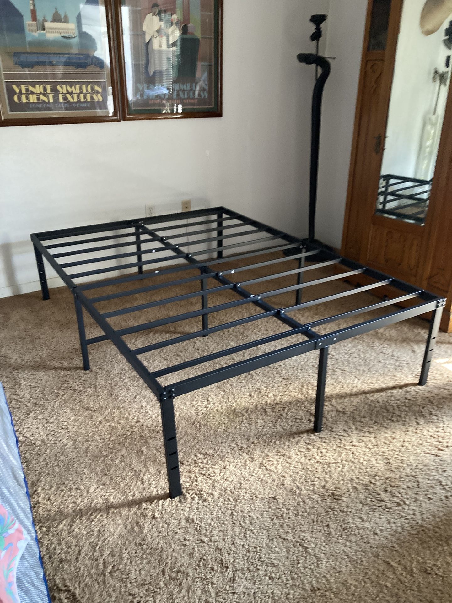 Novilla Full Bed Frame 18” High