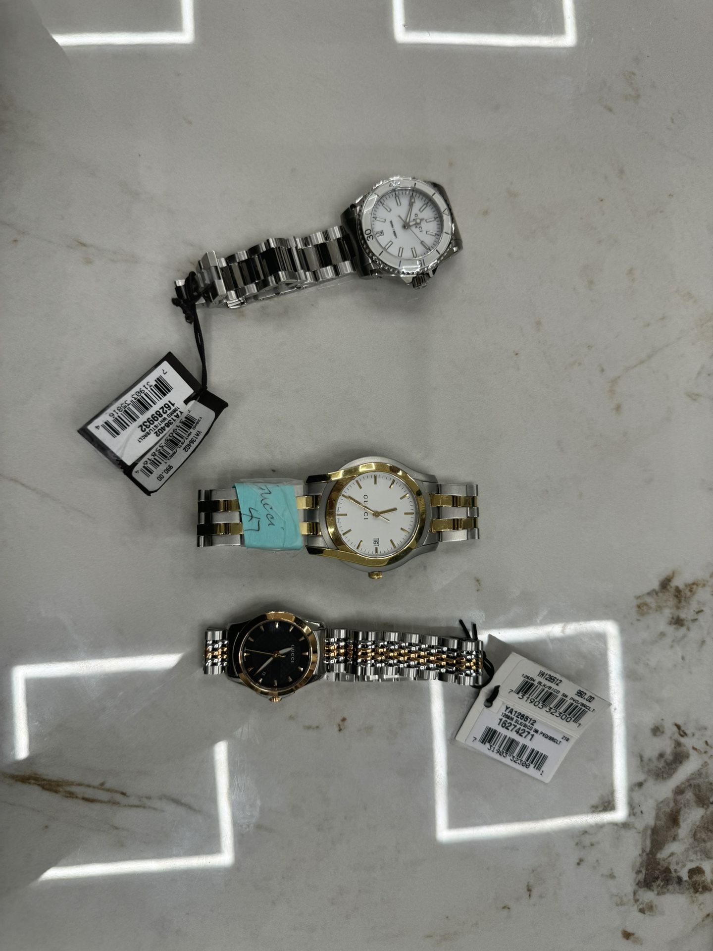 3 Authentic Women’s Gucci Watches