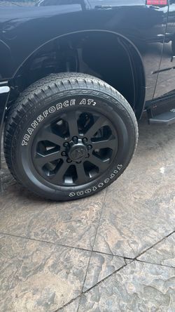 2025 Ram 2(contact info removed) 20” wheels and tires midnight edition