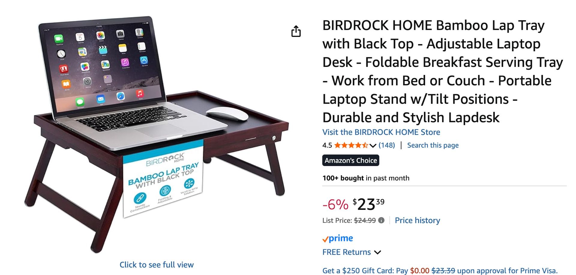 Lap Tray - Grad Sale