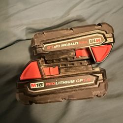 Milwaukee M18 Batteries 