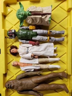 Vintage 12" Star Wars Figure Lot w Puppet