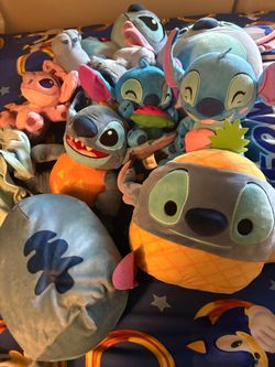 Stitch plushies