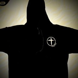 New Black Hoodie Praying Push Sizes S-XL