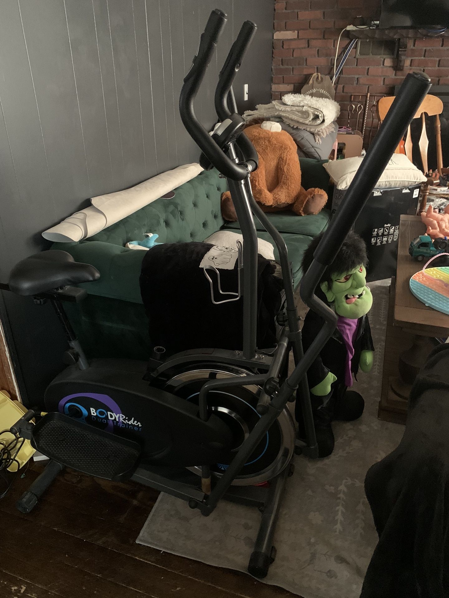 Must go ASAP . Body rider dual trainer bike and elliptical in one