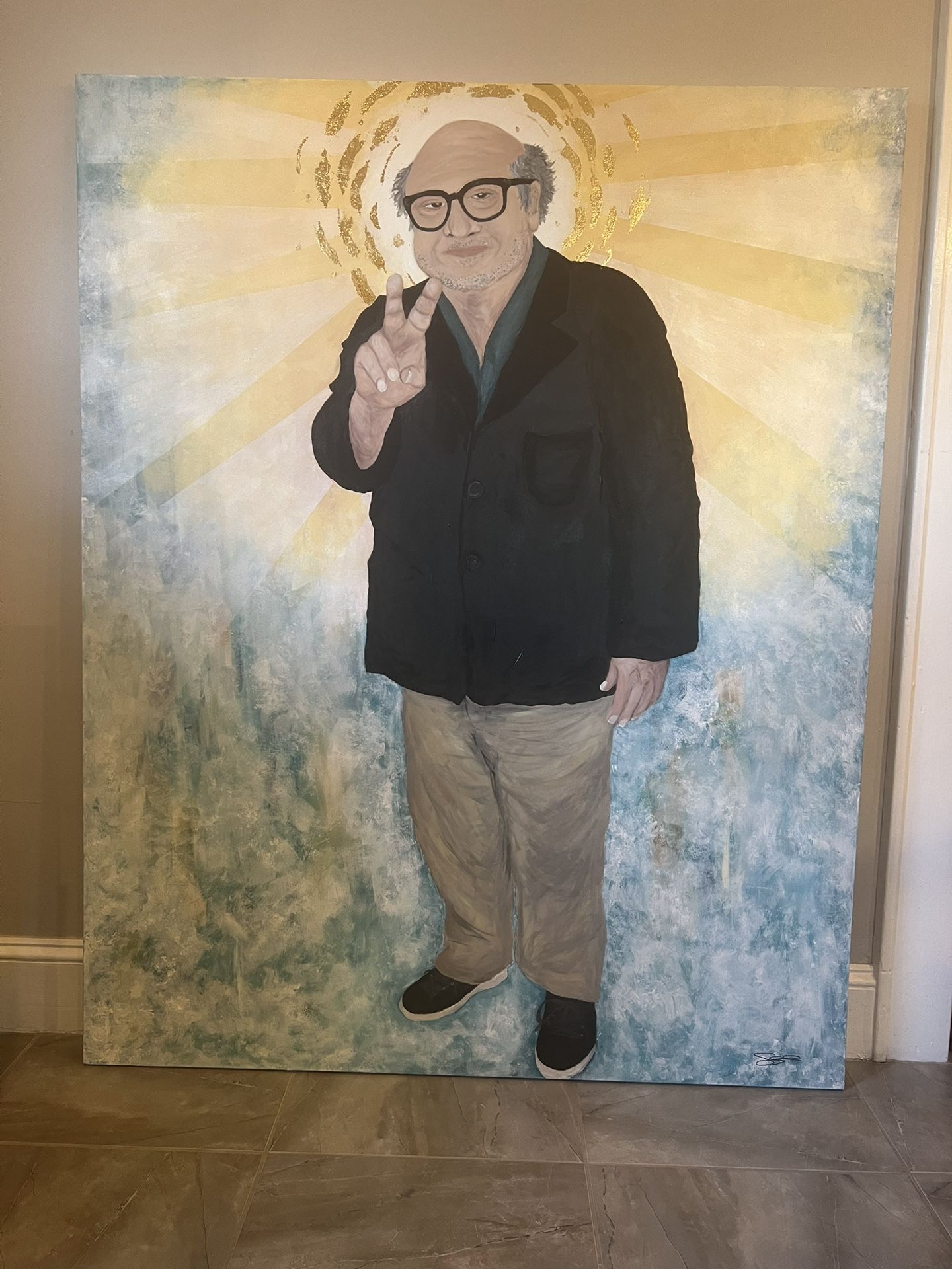 Danny Devito Painting