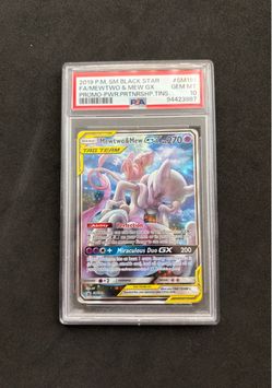 2019 Mewtwo & Mew GX #SM191 - PSA 10