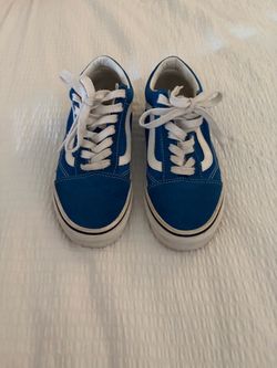 Vans Old Skool Blue Low-Top Sneakers