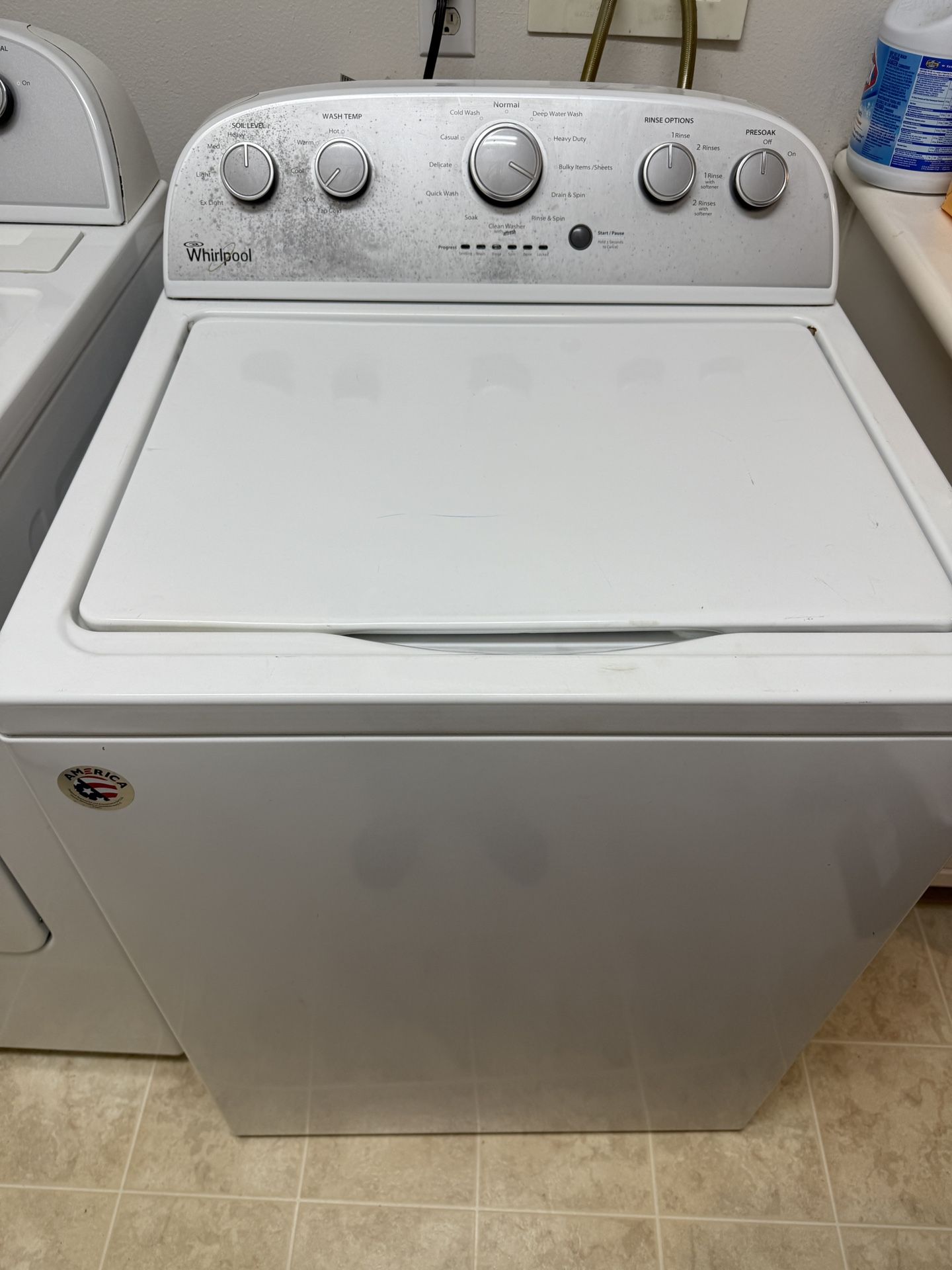 Washer And Dryer