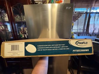 ProFlo Elongated Slow Close Toilet Seat White