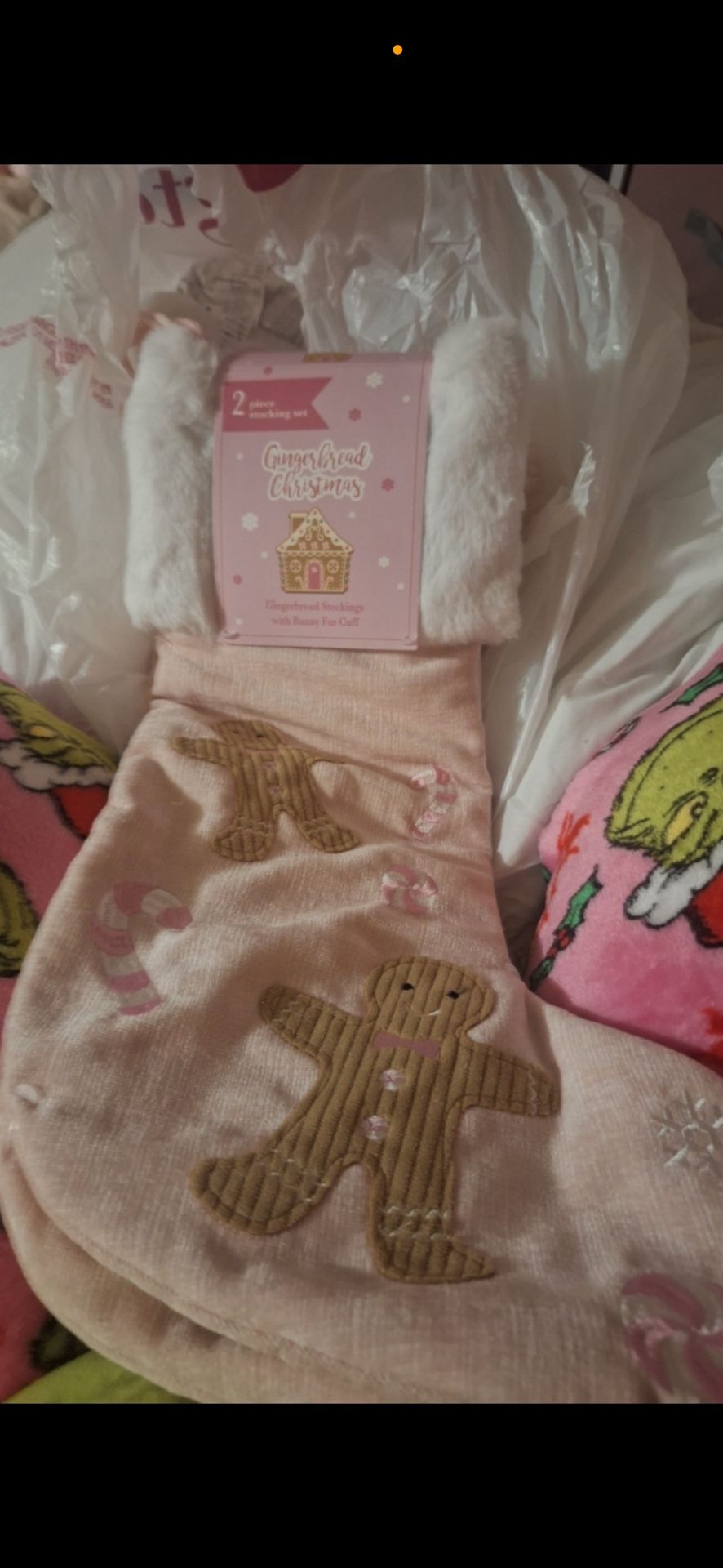 Gingerbread Stockings Set