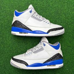 Jordan Retro 3 “ Racer Blue “ 