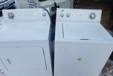 Washer and dryer
