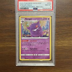 2020 Pokemon GENGAR - HOLO PSA 8