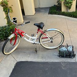 Women’s Schwinn Legacy beach cruiser bike