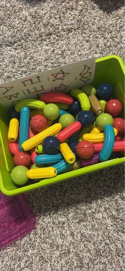 Magnetic Ball and Rod Building Toy Set