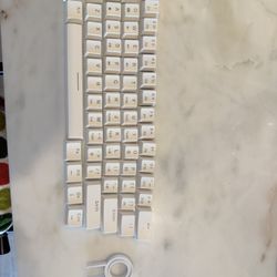 White Keycaps For 60 Percent Keyboard