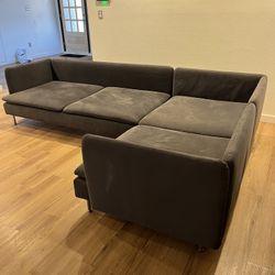 L-Shaped Sectional Couch 