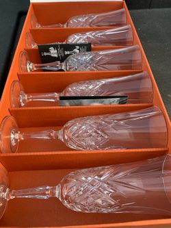 Champagne flute glasses - Set of 6