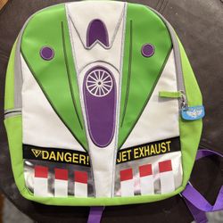 Disney Parks Toy Story Buzz Lightyear Backpack To Infinity & Beyond Space Ranger