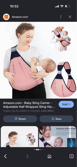 Baby sling carrier